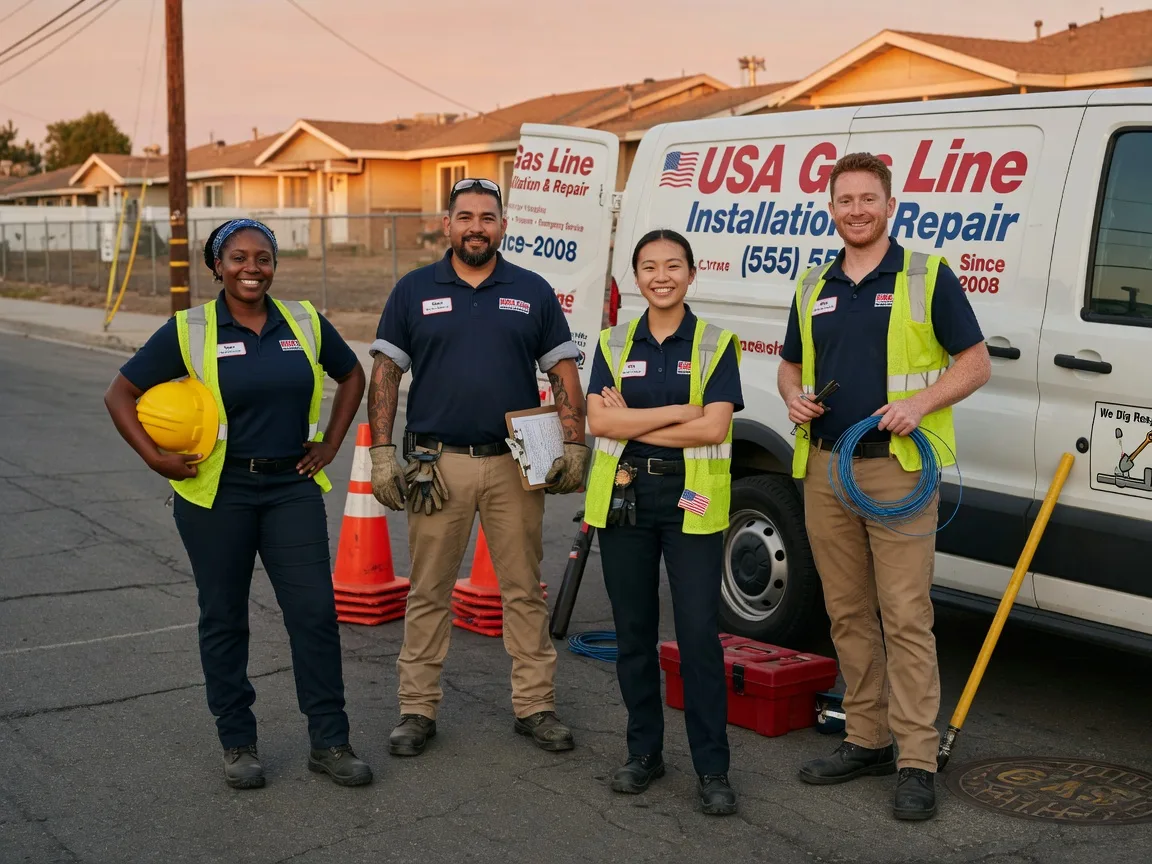 Gas Line Installation company in Freeland, MI
